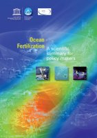 Ocean Fertilization: summary for policymakers